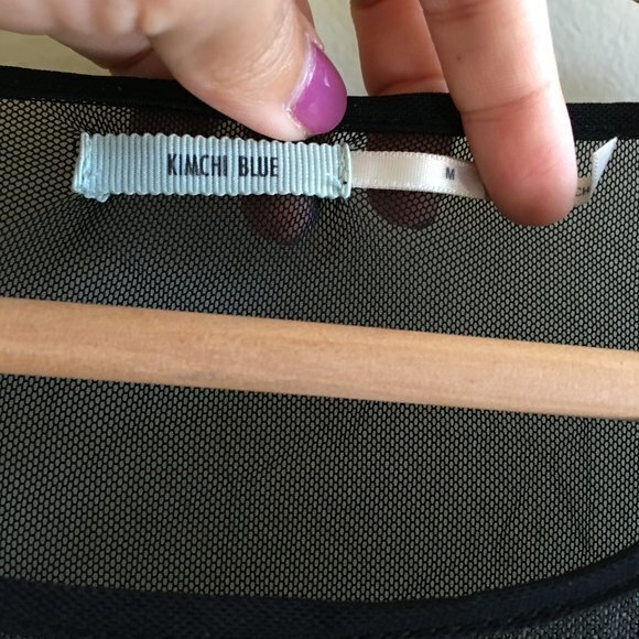 UO Kimchi Blue Animal‎ Print MESH Skater DRESS - Picture 8 of 11